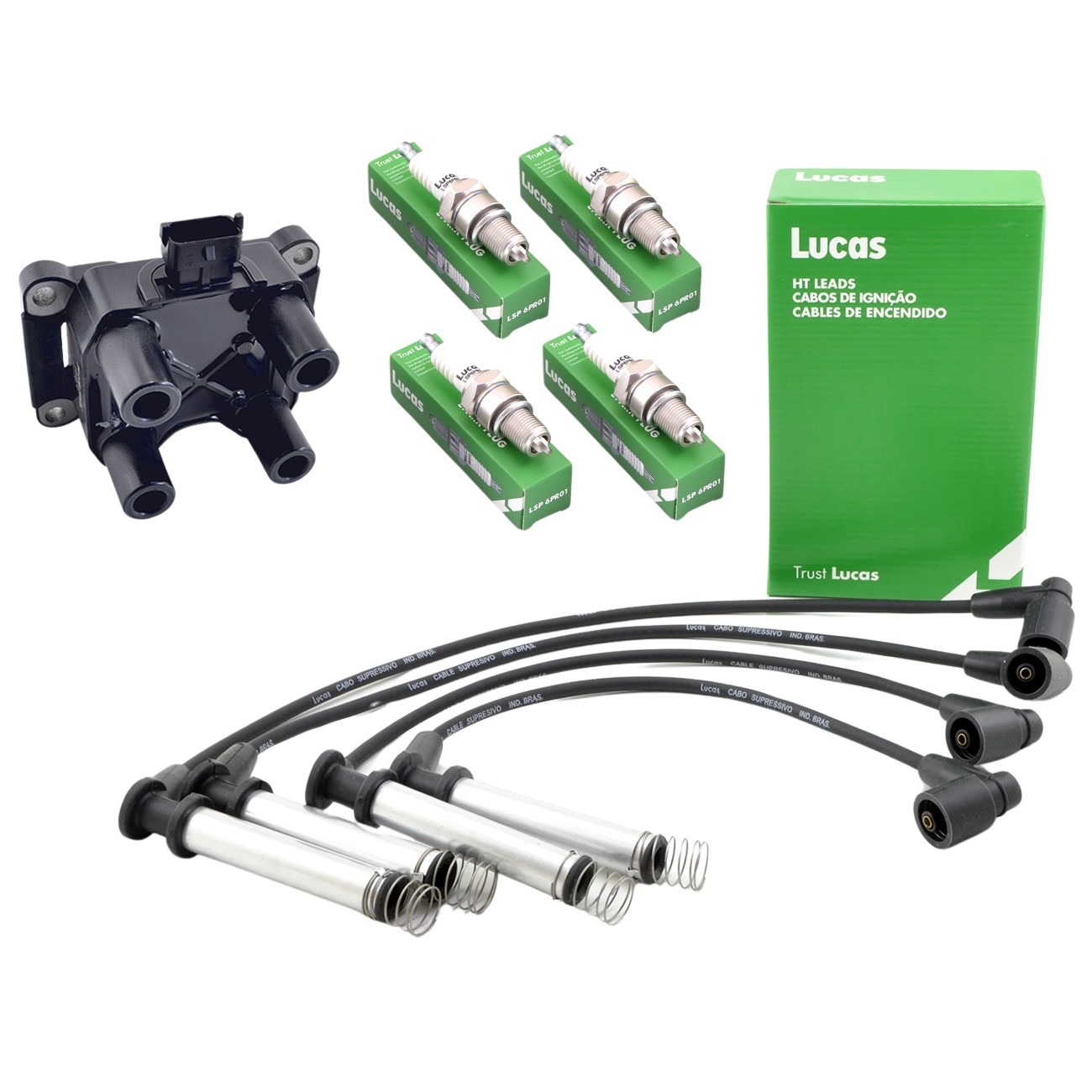 Kit Bobina Cable Bujia Chevrolet Astra Zafira 2.4 2.0 1.8