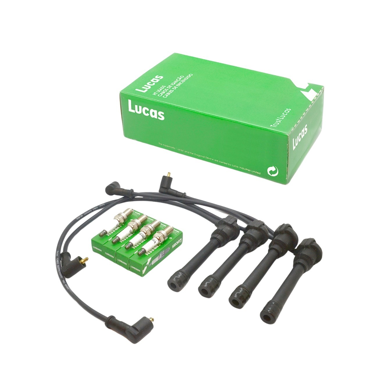 Kit Cables Y Bujias Volkswagen Gol Mil 1.0