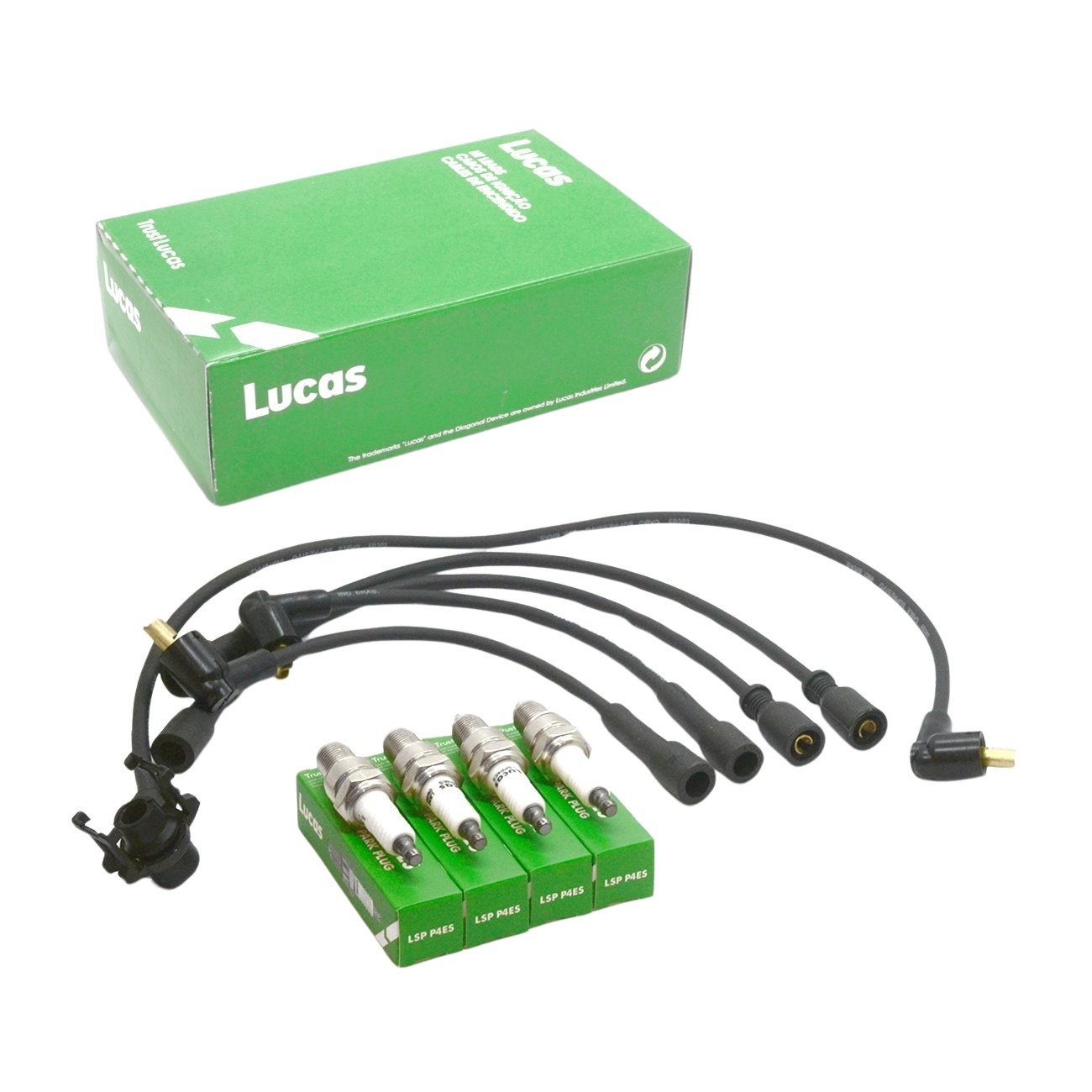 Kit Cables Y Bujias Para Renault 19 Clio Motor 1.6