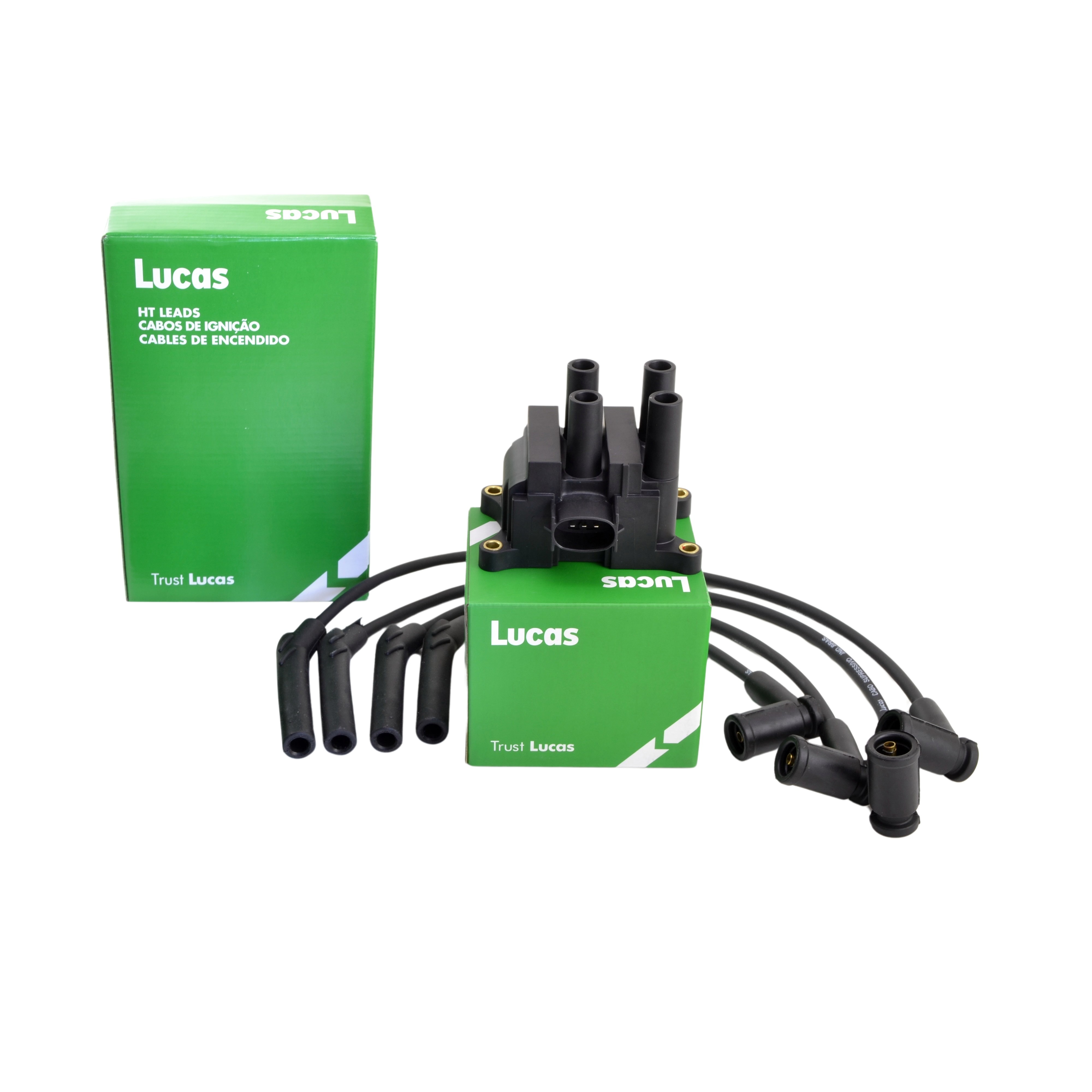 Kit Bobina Cables Bujia Ford Ka Ecosport Fiesta 1.6 Rocam