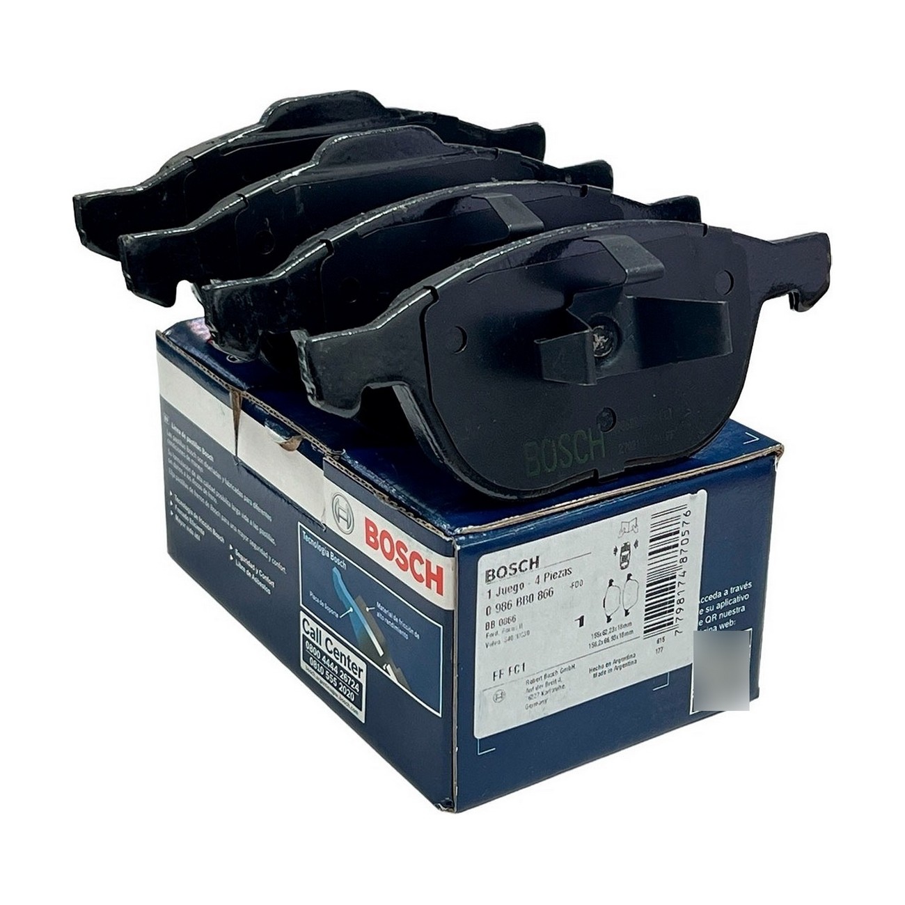 Pastilla De Freno Delantera Ford Focus Ecosport Kuga