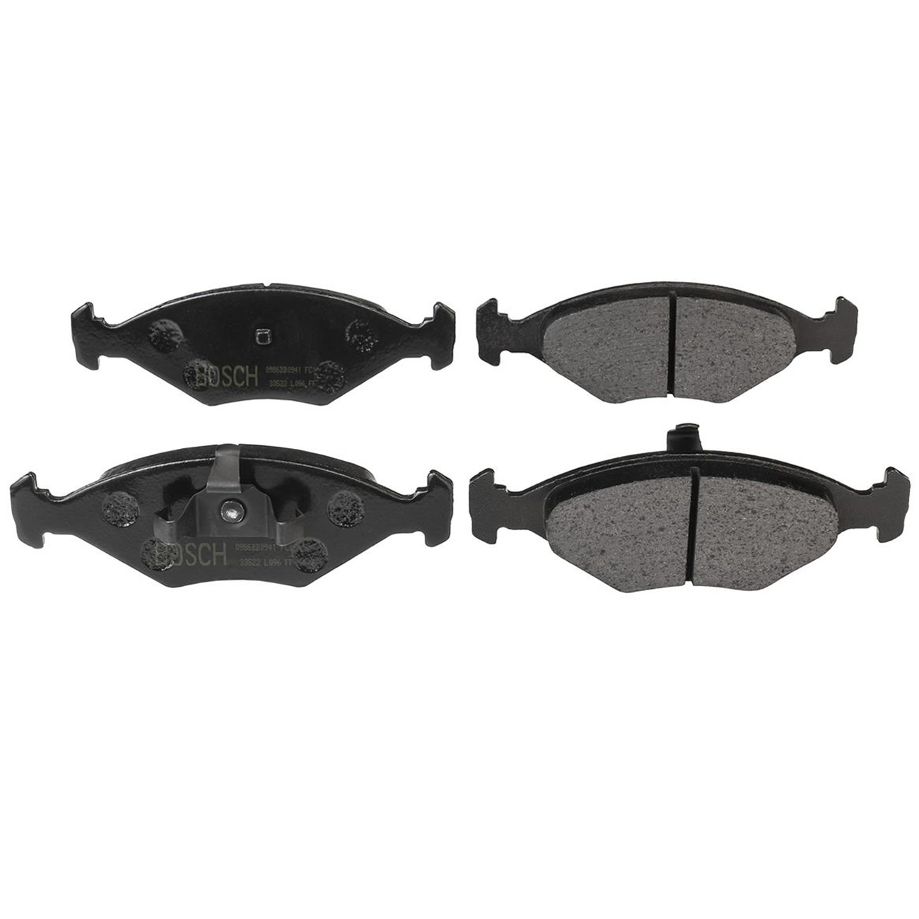 Pastilla De Freno Delantera Fiat Fiorino Uno