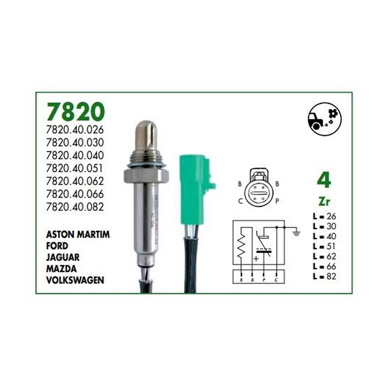 Sonda Lambda Ford Ranger 2.3