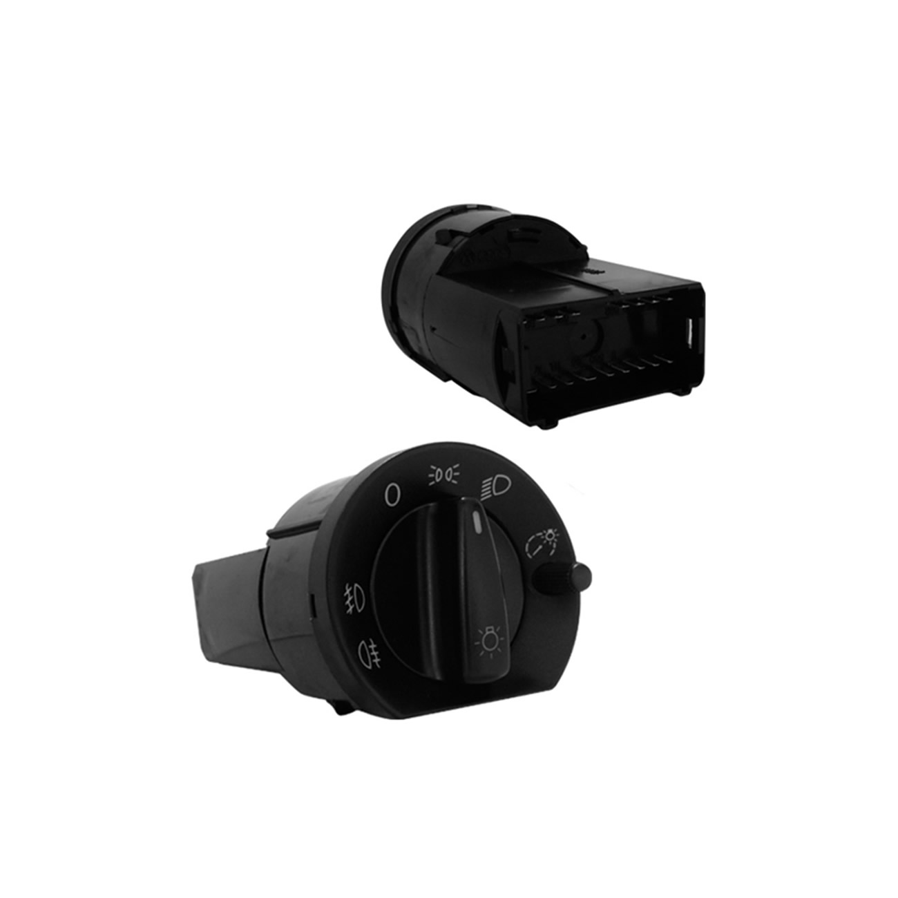 Llave De Luz Rotativa Con Reostato Vw Gol Quantum Saveiro