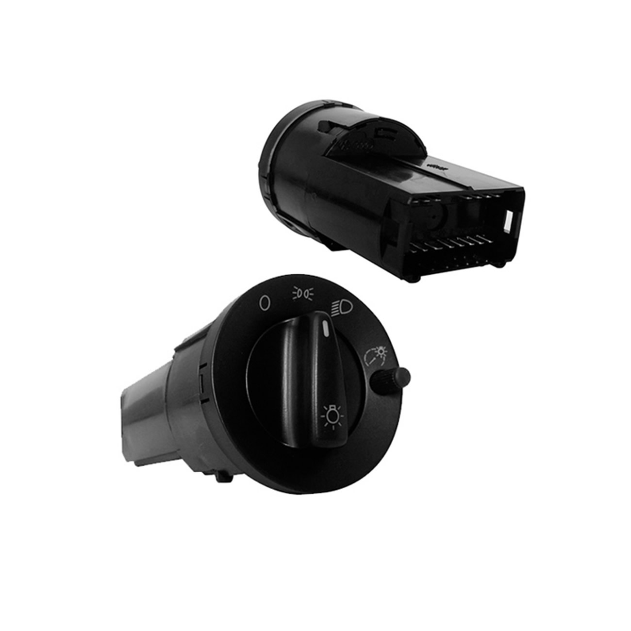 Llave De Luz Rotativa Con Reostato Vw Gol Saveiro