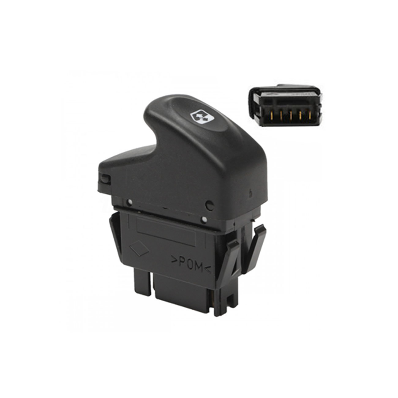 Tecla Levanta Vidrios Delantero Izq Renault Kangoo Clio