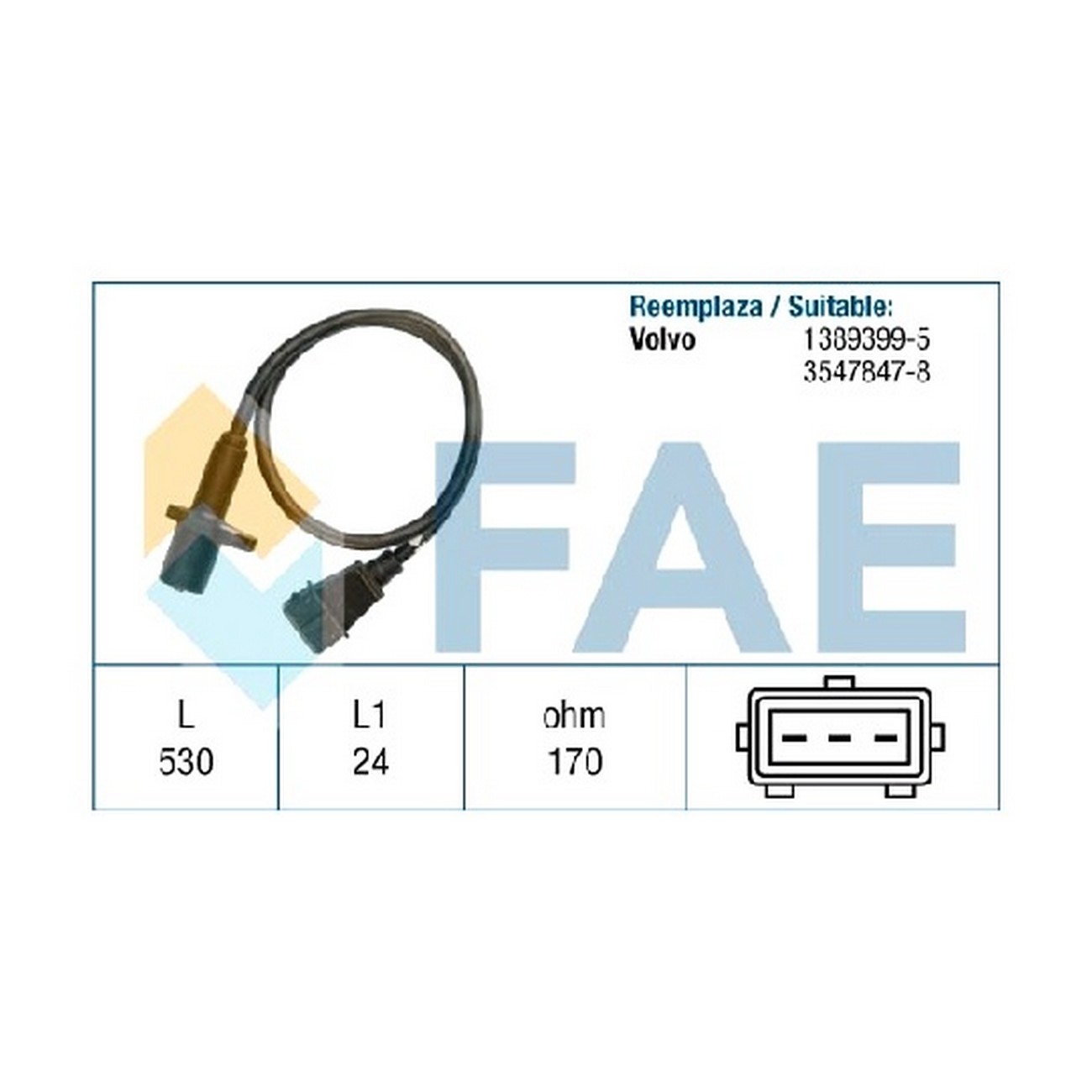 Sensor Rpm Fae Volvo 240 740 940