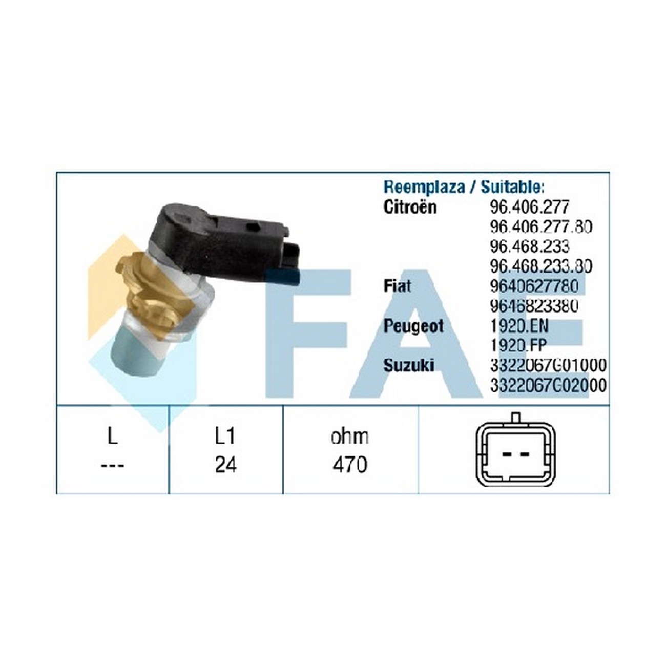 Sensor De Rpm Cigueñal Rotacion Peugeot 307 2.0 16v