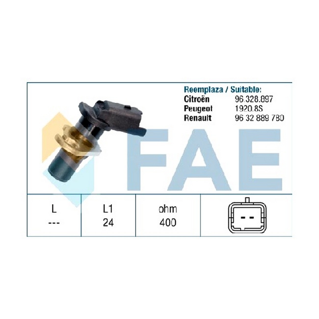 Sensor Rpm Fae Peugeot 306 406 Partner 2.0 Hdi