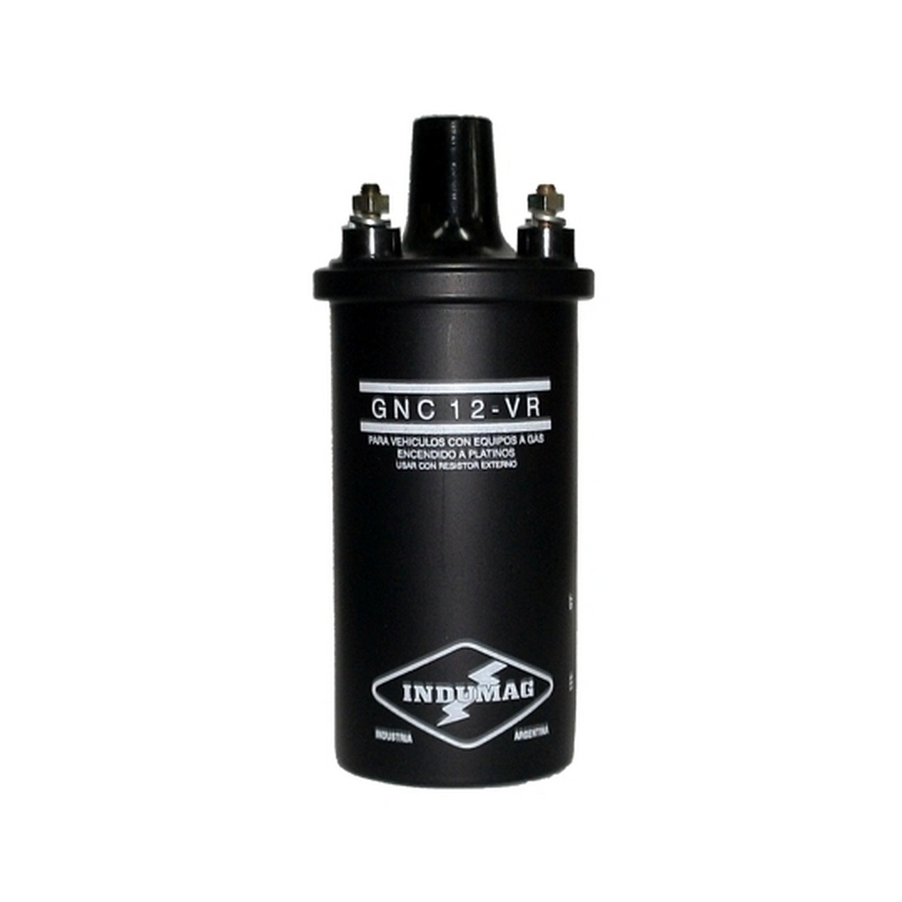 Bobina Indumag 12v Universal Gnc Con Platino Y Resistor