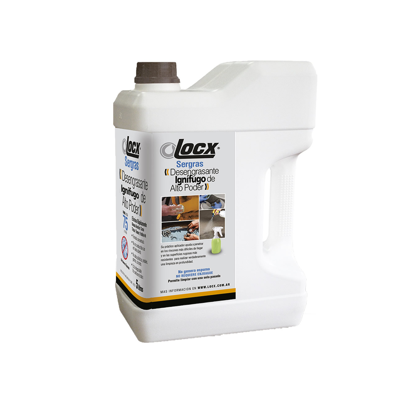 Desengrasante Sergras Ignifugo Concentrado 1.5 L Locx