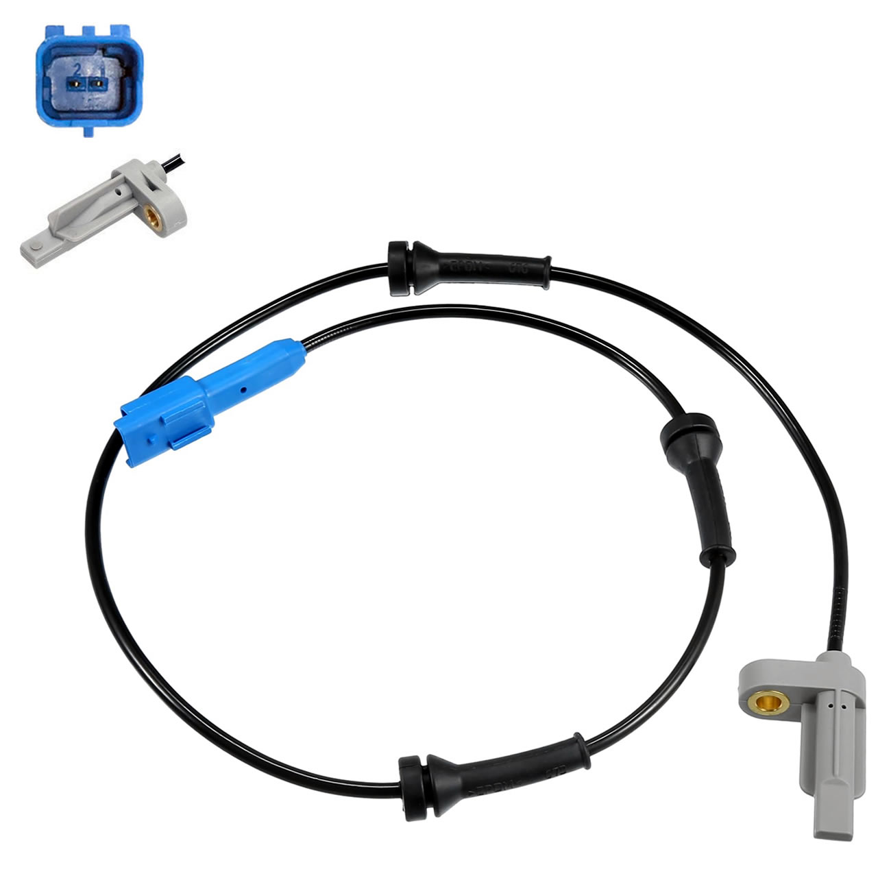 Sensor Abs Trasero Ambos Lados Peugeot 206 207 Hasta 2013